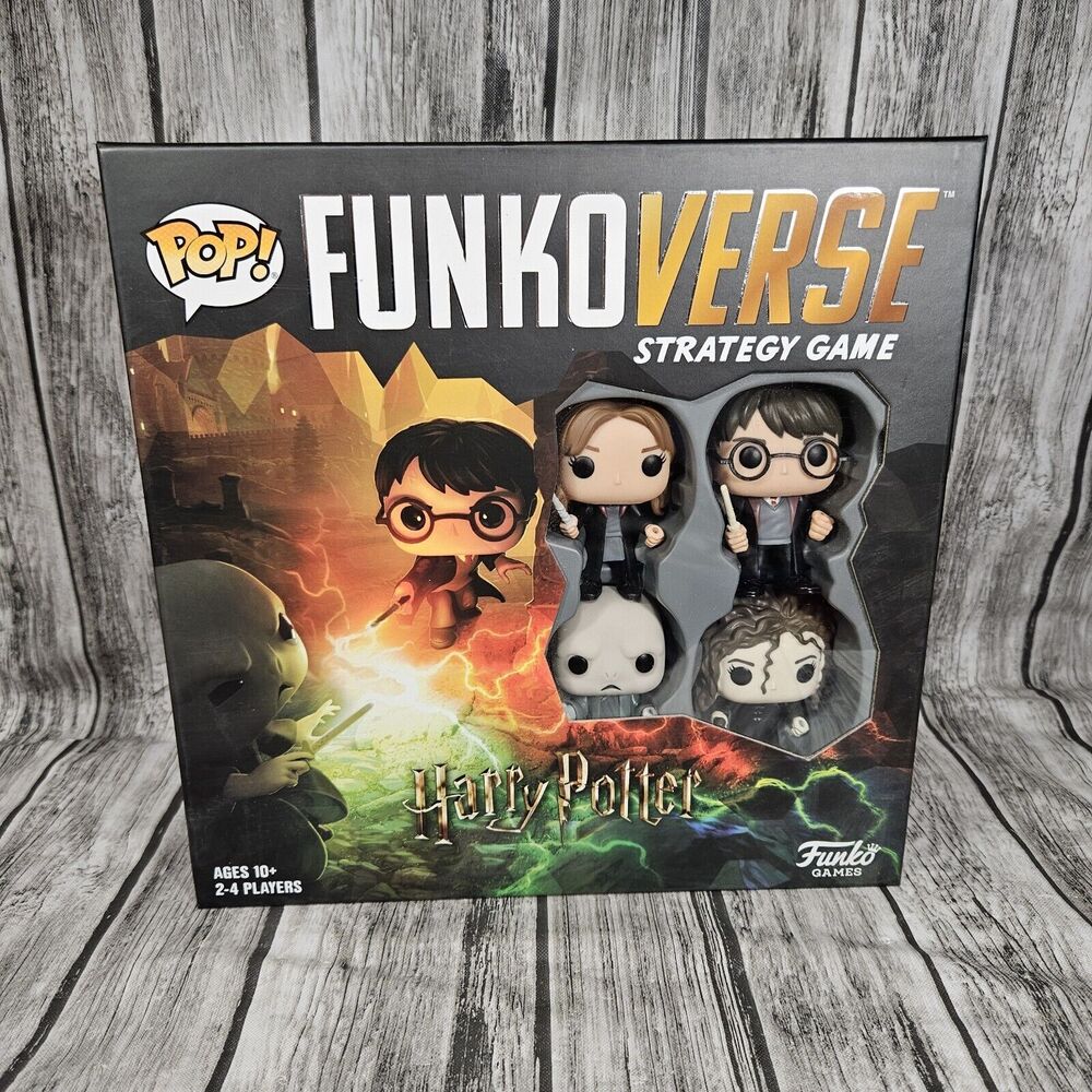 New FUNKOverse Strategy Game: HARRY POTTER 100 - FUNKO GAMES With Figures New